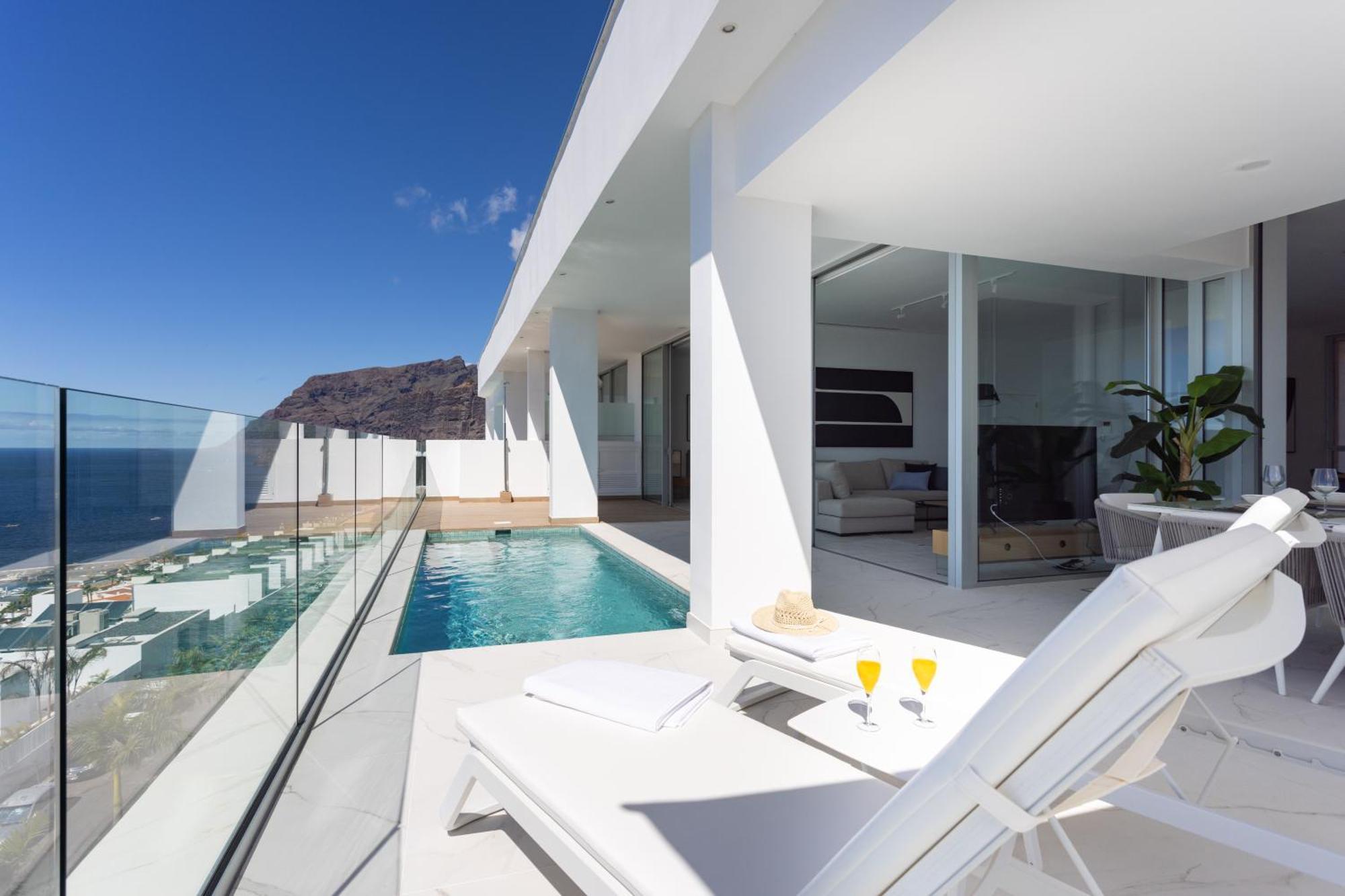 Crystal I Luxury Apartments By Enjoyahome Acantilado de los Gigantes Exteriör bild