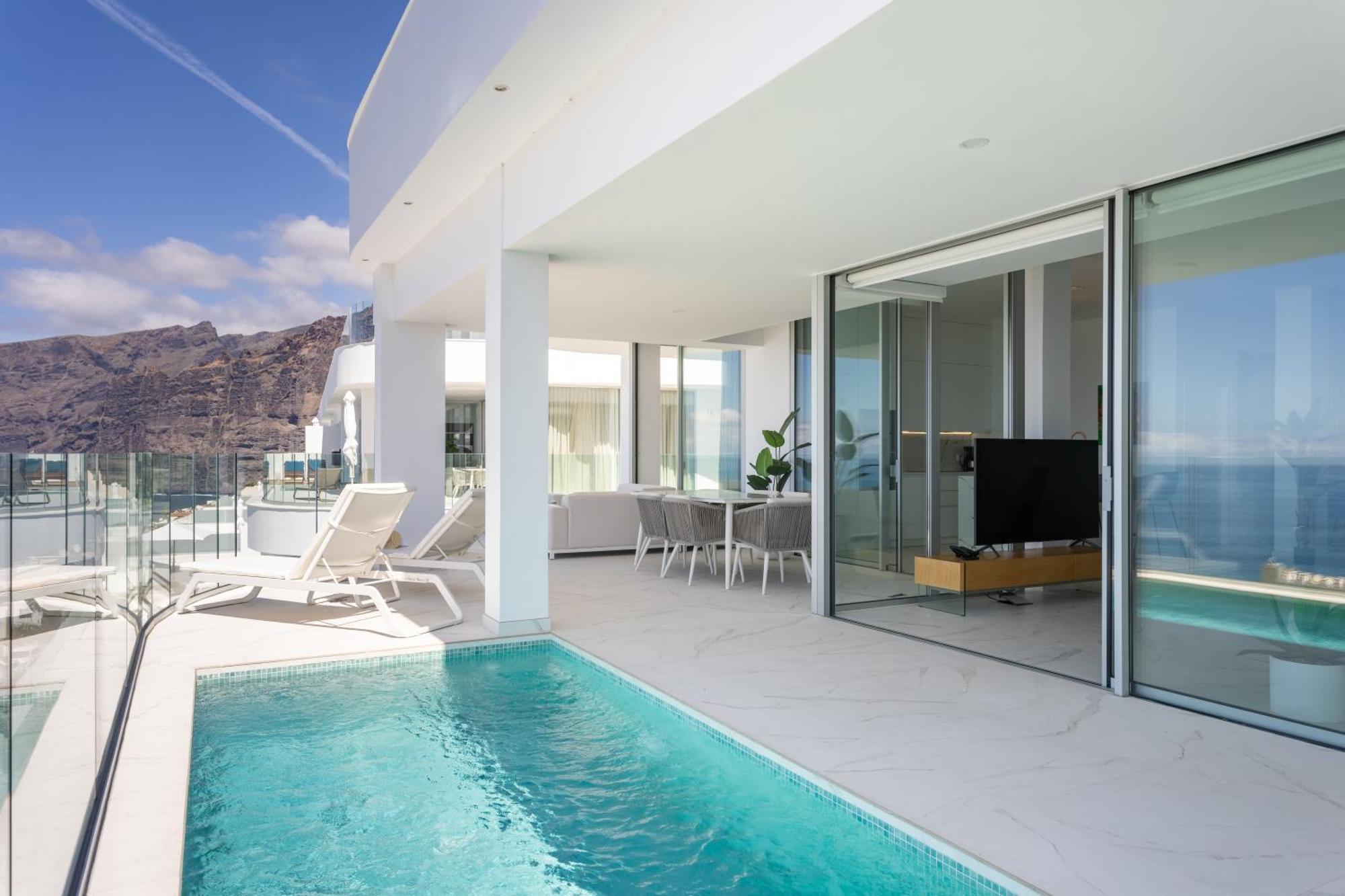 Crystal I Luxury Apartments By Enjoyahome Acantilado de los Gigantes Exteriör bild