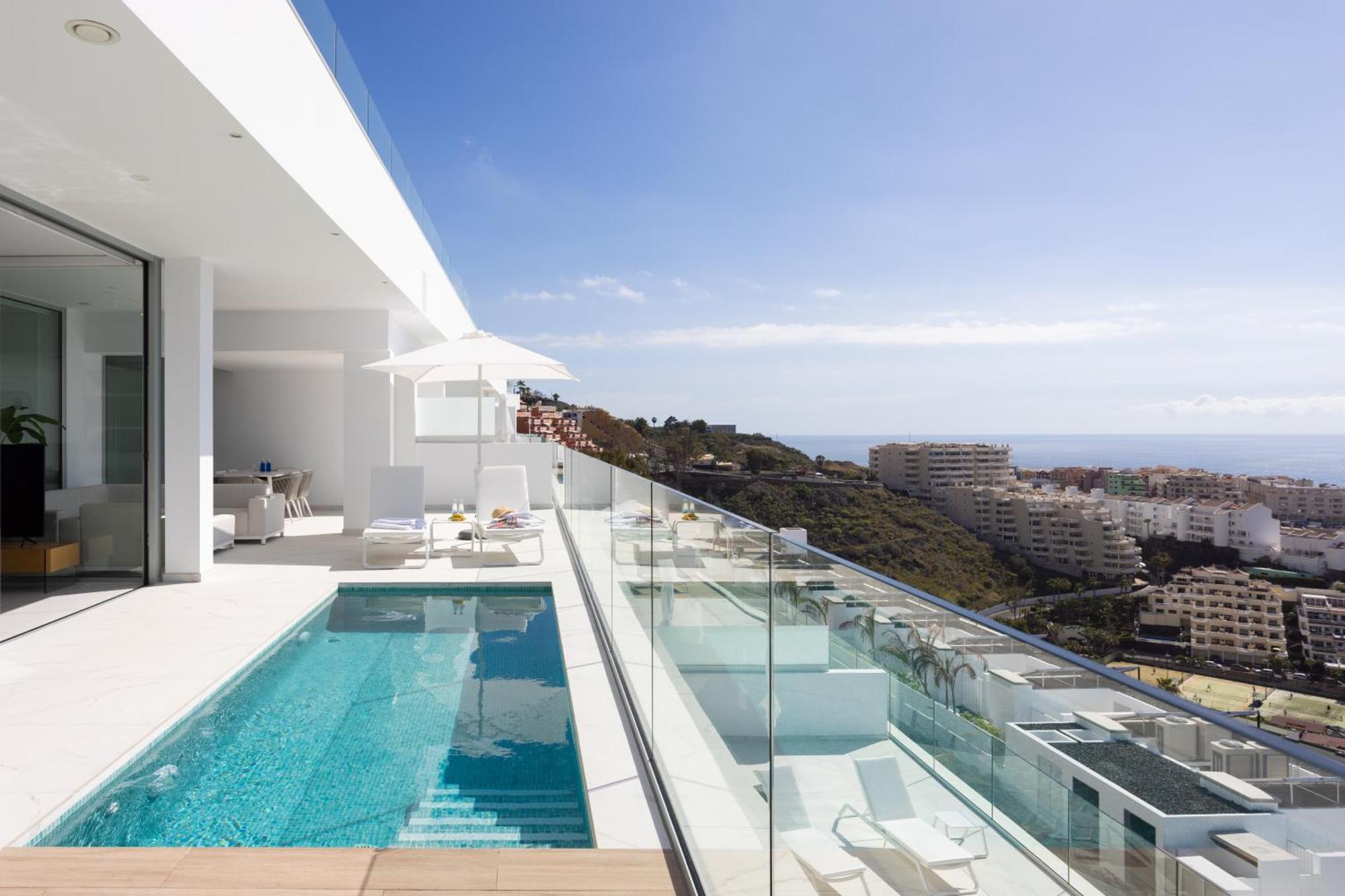 Crystal I Luxury Apartments By Enjoyahome Acantilado de los Gigantes Exteriör bild